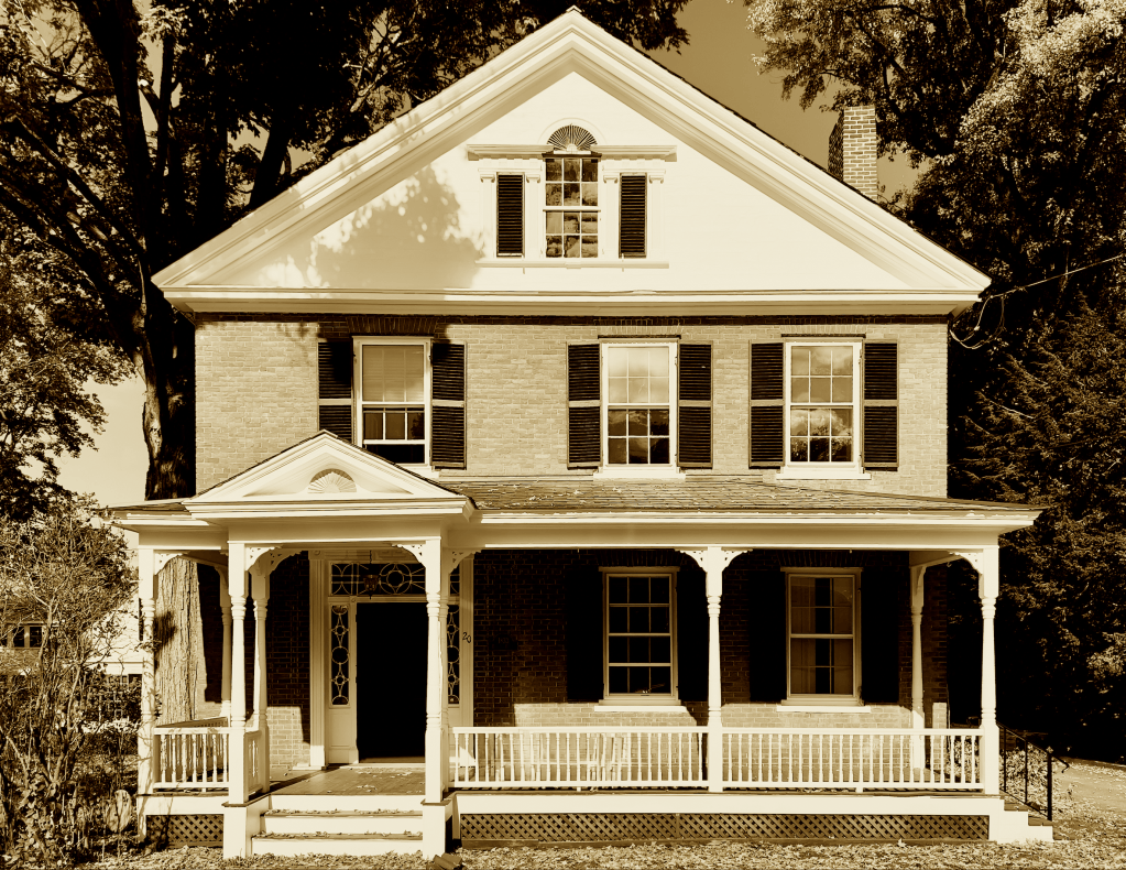 Aaron Howland House, c. 1834